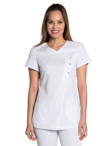 CASACA  COSTADILLO CON REJILLA BLANCA 8677 MUJER