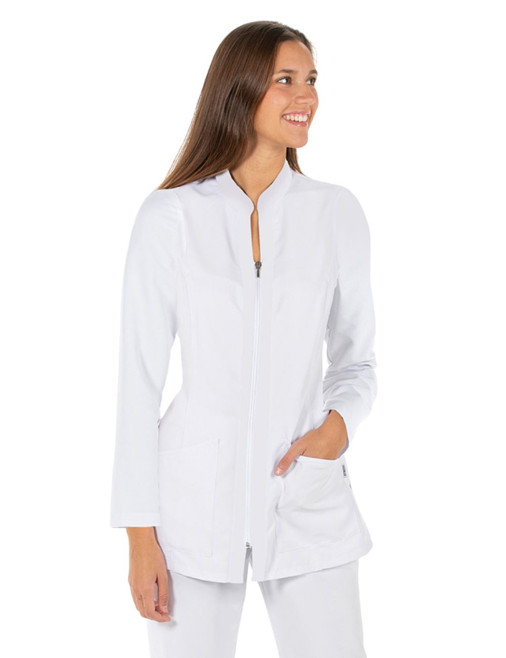 CASACA M/L MICROFIBRA CON CREMALLERA 8163 MUJER