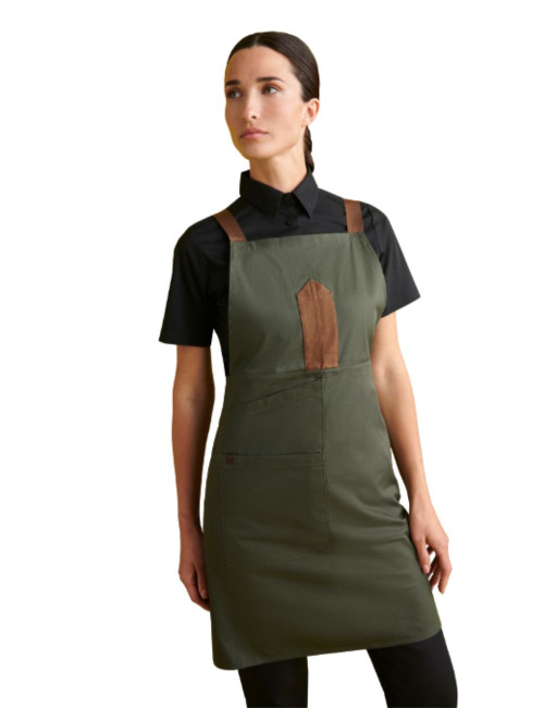 DELANTAL PETO TIRANTES CRUZADOS 6423 UNISEX