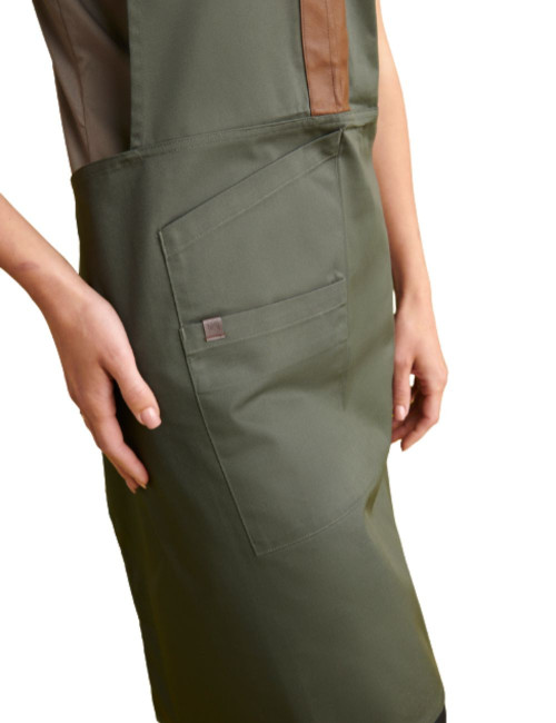 DELANTAL PETO TIRANTES CRUZADOS 6423 UNISEX