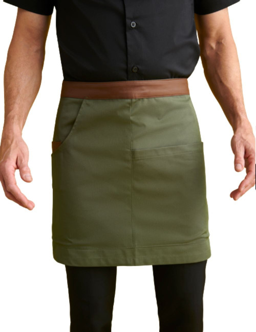 DELANTAL CORTO CINTA POLIPIEL 6424 UNISEX