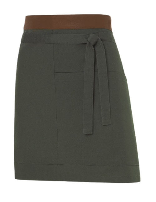 DELANTAL CORTO CINTA POLIPIEL 6424 UNISEX