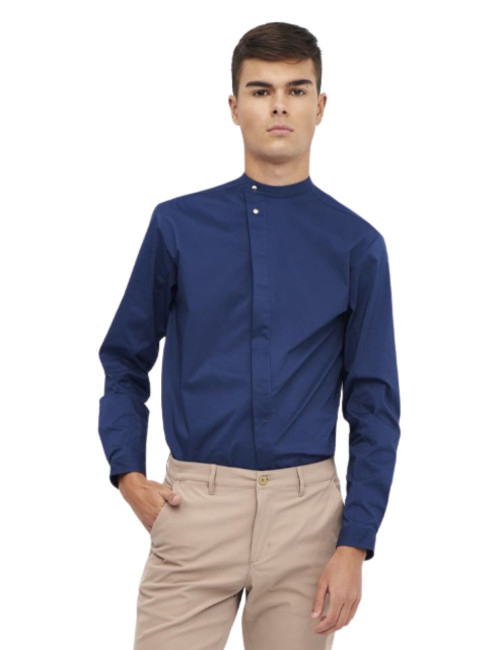CAMISA CIERRE INCLINADO REGULAR FIT 2138 HOMBRE