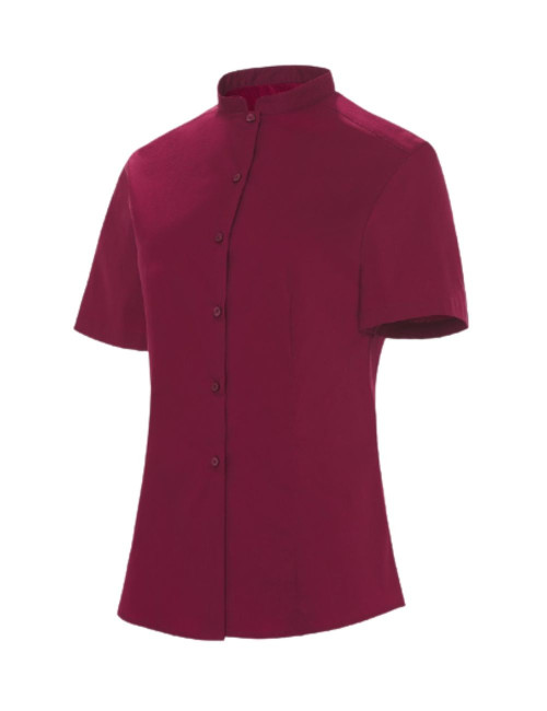 CAMISA MANGA CORTA CUELLO MAO SLIM FIT 2256 MUJER