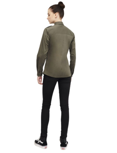 CAMISA CIERRE LATERAL SLIM FIT 2252 HUMJER