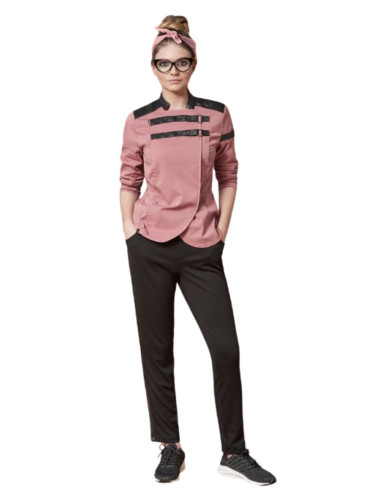 CHAQUETILLA TIRAS POLIPIEL SLIM FIT 4141 MUJER