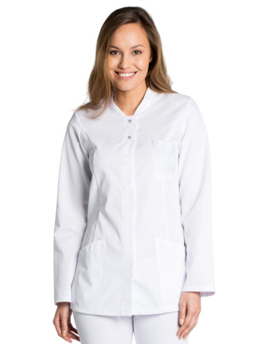 CASACA CON CORCHETES M/L MICROFIBRA 8205 MUJER