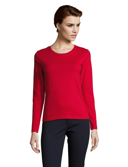 CAMISETA IMPERIAL MANGA LARGA 02075 MUJER
